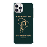 Capinha Palmeiras América Fundo Verde Campeão Case Celular