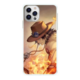 Capinha Portgas D Ace One Piece Chapéu Lado Capa