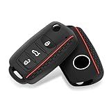 Capinha Silicone Chave Vw Up Jetta Fox Gol Voyage Vermelho