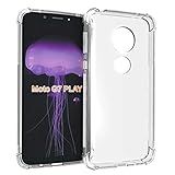 Capinha Silicone Transparente Antichoque Compatível Com Moto G7 Play XT1952 2