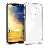 Capinha Silicone Transparente Antichoque Compatível Com Moto G7 XT1962 4