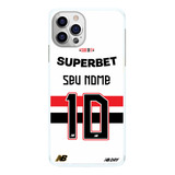 Capinha Tricolor Paulista Numero E Nome Capa Para Celular