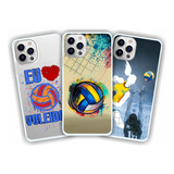 Capinha Vôlei Eu Amo Voleibol Corte Saque Bolas E Nome Capa