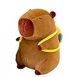 Capivara De Pelúcia Antialérgica Bichinho De Pelúcia -40 Cm Abelha Costas-