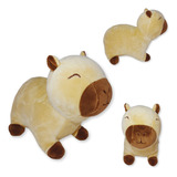 Capivara De Pelúcia Plush Antialérgico Selo Inmetro Capilú