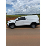 Capota Baixa De Fibra Para Fiat Strada Cabine Simples