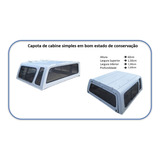 Capota Camioneta Cabine Simples De Fibra