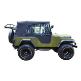 Capota Conversível Preta Jipe Jeep Cj5 Pissoletro Completa