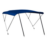 Capota Toldo Lona Poliéster 3 Arcos Tubo 7 8 Lancha Fs 210