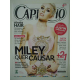 Capricho 1183 Ano 2013 Miley Cyrus Poster Justin Timberla