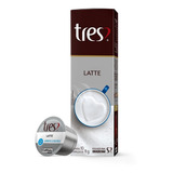 Cápsula Café 3 Três Corações Latte Leite Puro 10 Un