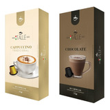 Cápsula Chocolate Cappuccino Nespresso Café Italle 20 Und