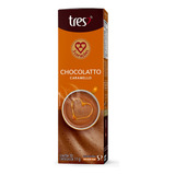 Cápsula Chocolatto Caramello 3 Corações 10 Unidades