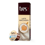 Cápsula Três 3 Corações Latte Macchiato 10 Capsulas