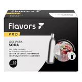 Cápsulas Ampolas De Gás Co2 Para Soda Drinks Chopp 10 Uni