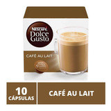 Cápsulas Café Au Lait Dolce Gusto Nestlé 10 Unidades