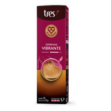 Cápsulas Café Espresso Vibrante 10 Unidades 8g 3 Corações