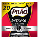 Cápsulas Café Extra Forte 20 Unidades 104g Pilão