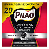 Cápsulas Café Extra Forte 20 Unidades 104g Pilão