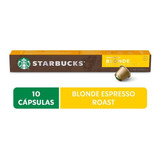 Cápsulas De Café Starbucks Blonde Espresso