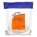 Cápsulas Vazias Now Foods Duplo 00 750 Caps Importado