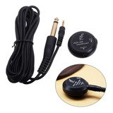 Captador De Contato Piezo Violão Viola Ukulele Ajuste Volume
