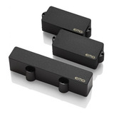 Captador Emg Pj Set Bk 4 Cordas Para Baixo