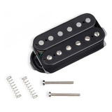 Captador Humbucker Malagoli Distortion Preto Ponte Cor Preto Ponte