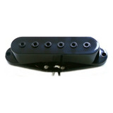 Captador Single Coil Malagoli Hot Ceramic Allen Preto Cor Preto Meio