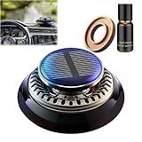 Car Air Fresheners Aroma Diffusers Purificador De Ar Automotivo Purificador De Ar Rotativo Solar Aromaterapia Automotiva Difusor Rotativo Solar Da Aromaterapia Automotiva 1PCS