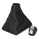 Car Gearshift Head 6 Speed Gear Knob Gaiter Fit For Vectra