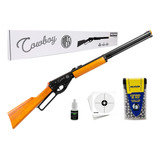 Carabina De Pressão Rossi Cowboy Esfera De Aço 4 5mm Madeira