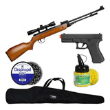 Carabina Fixxar Spring West 5 5   Pistola Brinde   Kit