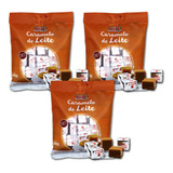 Caramelo De Leite Diet Hué Sem Glúten Bala Mastigável 3 Un