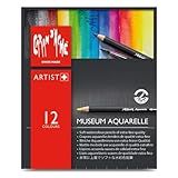 Caran D Ache Lápis De Cor Aquarelável Museum 12 Cores 12 Cores