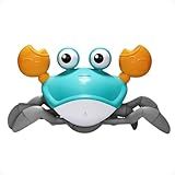 Caranguejo Fujão Interativo Brinquedo Musical Infantil Com Movimento E Sensor De Obstáculos Luzes E Som Ideal Para Estimular A Coordenação Motora E O Desenvolvimento Do Bebê