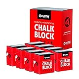 Carbonato De Magnésio Chalk Block 56g 4climb 8 Unidades Iniciativa Fitness