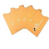 CARBONO BRASIL 5 Envelopes Rfid Bloqueador Cartão De Crédito E Debito Contactless GOLD CARBONO BRASIL