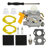 Carburador C1u h60 W Tune Up Filtro De Ar Para Ryobi Homelit