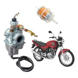 Carburador Completo Ybr 125 Ybr125 00 Á 08 Yamaha Com Filtro