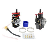 Carburador De Competição Red Dragon 28mm Kit Montagem