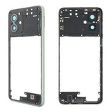 Carcaça Aro Lateral Lente Câmera Para Moto G54 Xt2343 Verd