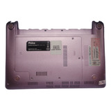 Carcaça Base Inferior Netbook Philco Phn 10 Rosa