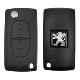 Carcaça Chave Canivete Peugeot 307 308 408 Partner Hoggar