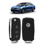 Carcaça Chave Vw Jetta 2012 2013 2014 2015 2016 2017 2018