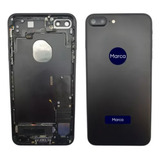 Carcaça Compatível Iphone7plus Chassi Aro Flex botões Vidro