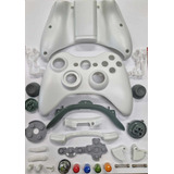 Carcaça Completa Branco Para Controle De Xbox 360