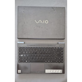 Carcaça Completa Notebook Vaio Fe14 Vjfe43f11x Ótima