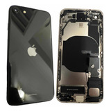 Carcaça iPhone 8 Completa Aro Vido Traseiro Flex Bater