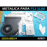 Carcaça Metalica E Dissipador Ps3 Slim Cech 3001a Xzbz1